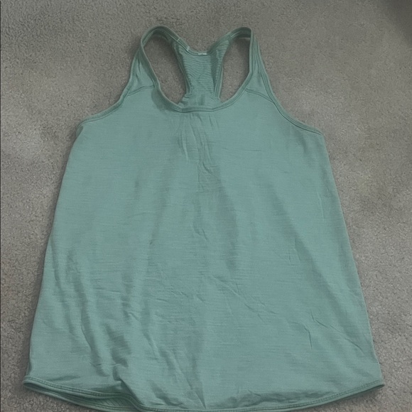 Lululemon Athletica Reversible Seafoam Racerback Tank - Picture 1 of 6
